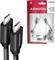 Axagon USB-C Kabel, Twister, USB 2.0, 480Mb/s, 60W PD, USB-C [Stecker] auf USB-C [Stecker], 0.6m Vorschaubild