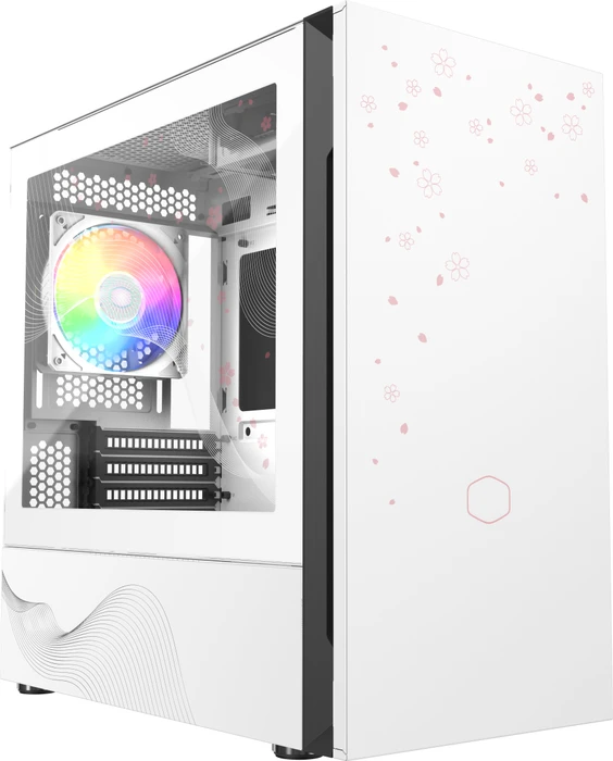 Cooler Master Silencio S400 Sakura Limited Edition, Glasfenster, schallgedämmt
