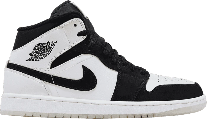 Nike Air Jordan 1 Mid white/black/tropical twist (Herren)