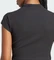 adidas Lounge Ribbed Crop T-Shirt kurzarm schwarz (Damen) Vorschaubild
