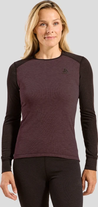 Odlo Active Warm Eco Set black/fudge (Damen)