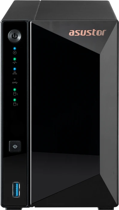 Asustor Drivestor 2 Pro AS3302T 28TB, 2GB RAM, 1x RJ-45 2.5GBase-T, 3x USB-A 3.0