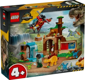 LEGO Jurassic World - Rettungszentrum für Junge Velociraptoren, Stegosaurier und Pteranodon