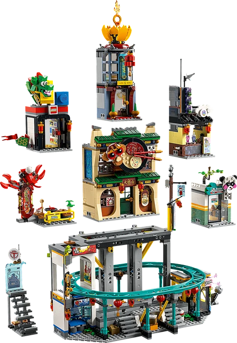 LEGO Monkie Kid - Stadt der Laternen