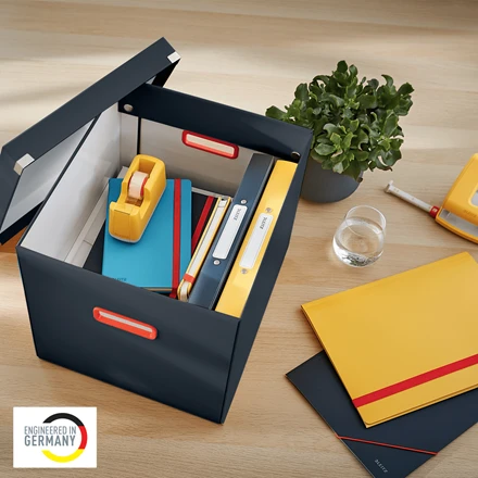 Leitz Click & Store Cosy Aufbewahrungsbox groß, A4, grau