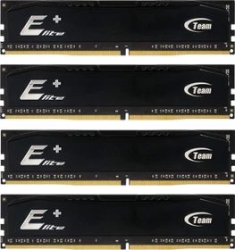 TeamGroup ELITE+ schwarz UDIMM 16GB Kit, DDR4-2133, CL15-15-15-36