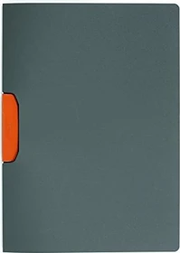 Durable Duraswing Color 30 Klemmmappe, A4, anthrazit/orange, 5er-Pack