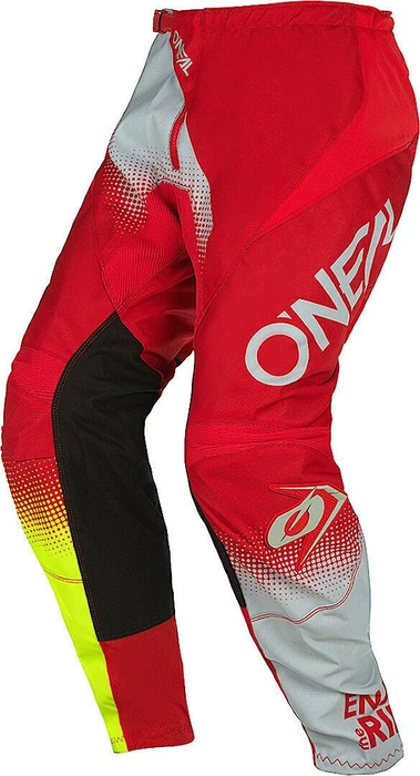 O'Neal Element Racewear V.22 Fahrradhose lang red/grey/neon yellow