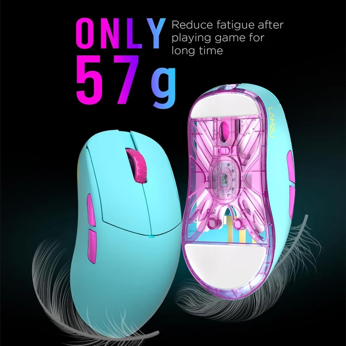 Lamzu Atlantis OG V2 PRO Wireless Gaming Mouse Miami Blue, USB