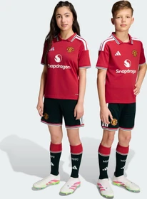 adidas Manchester United 2026/2027 Heimshorts schwarz (Junior)