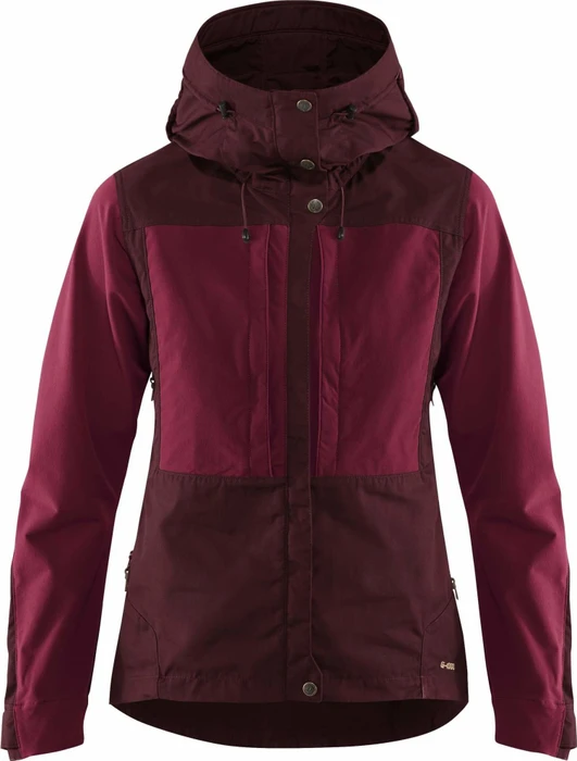 Fjällräven Keb Funktionsjacke dark garnet/plum (Damen)