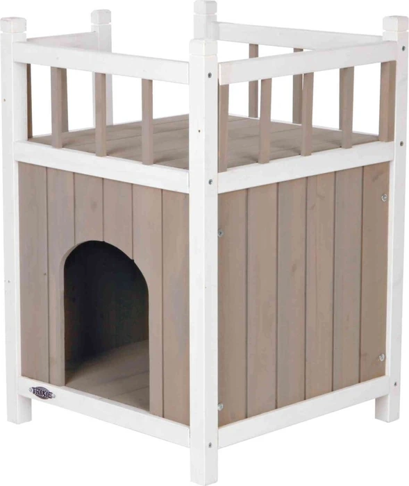Trixie natura Cat's Home mit Balkon