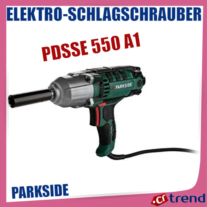 Parkside PDSSE 550 A1 Elektro-Schlagschrauber inkl. Koffer