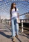 Street One Studio Bleached Wide Leg Jeans ultra bleach random (Damen) Vorschaubild