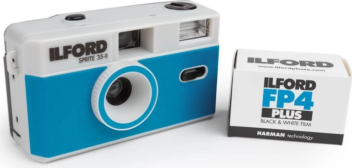 Ilford Sprite 35-II silber/blau