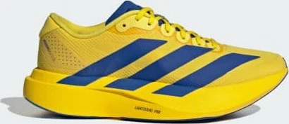 adidas Adizero Evo SL Woven yellow/royal blue/iron metallic (Herren)