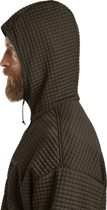 Jack Wolfskin Mogari Hooded Jacke obsidian moss (Herren)