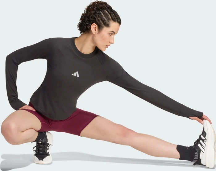 adidas Adi365 Climacool Running Tights Laufhose kurz maroon (Damen)