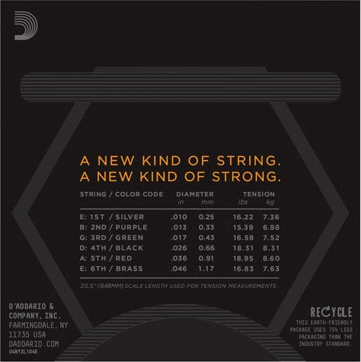 D'Addario NYXL Regular Light 3-Pack