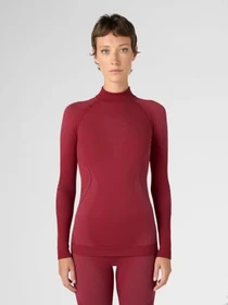 UYN Evolutyion Turtle Neck Funktionsshirt langarm sofisticated red/bordeaux (Damen)