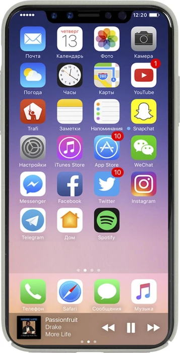 Krusell Sandby für Apple iPhone X beige