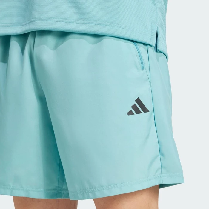 adidas Train Essentials Woven Training Shorts Trainingshose kurz mint ton/black (Herren)