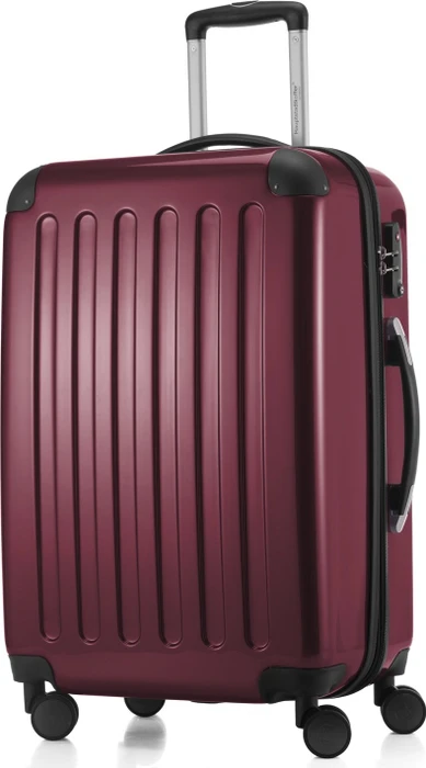Hauptstadtkoffer Alex Spinner 65cm burgund glänzend