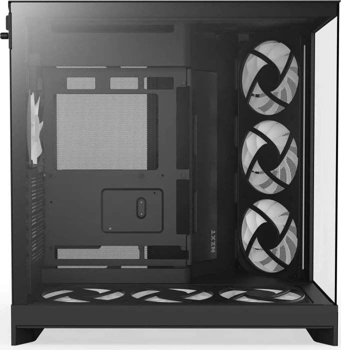 NZXT H9 Flow RGB+ [2025] Black, schwarz, Glasfenster