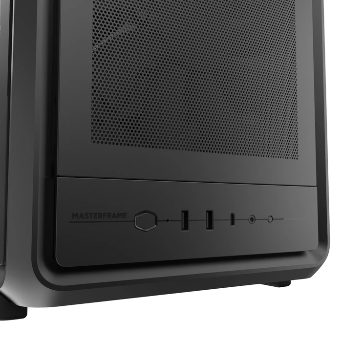 Cooler Master MasterFrame 500 Mesh ARGB, schwarz, Glasfenster
