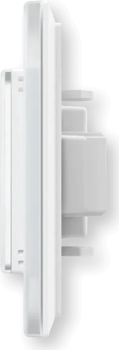 eQ-3 HomeMatic Glas-Wandthermostat mit CO2-Sensor weiß, Funk-Wandthermostat