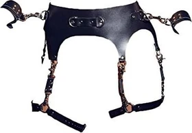 Zado Leder-Hüftgeschirr S/M schwarz