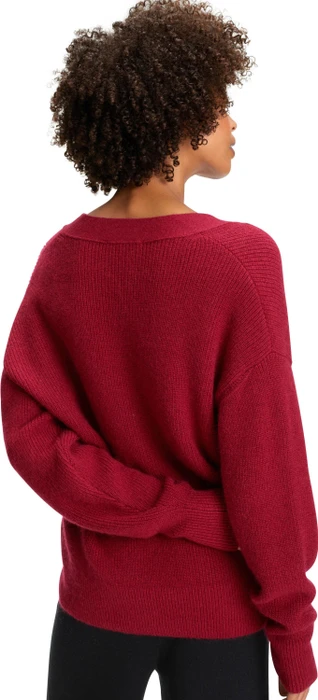 Falke Basic Apparel Cardigan Strickjacke burgundy (Damen)