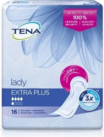Tena Lady Discreet Extra Plus Hygieneeinlage, 96 Stück (6x 16 Stück)