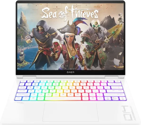 HP OMEN Transcend Laptop 14-fb1196ng, Ceramic White, Core Ultra 9 285H, 32GB RAM, 2TB SSD, GeForce RTX 5070, DE