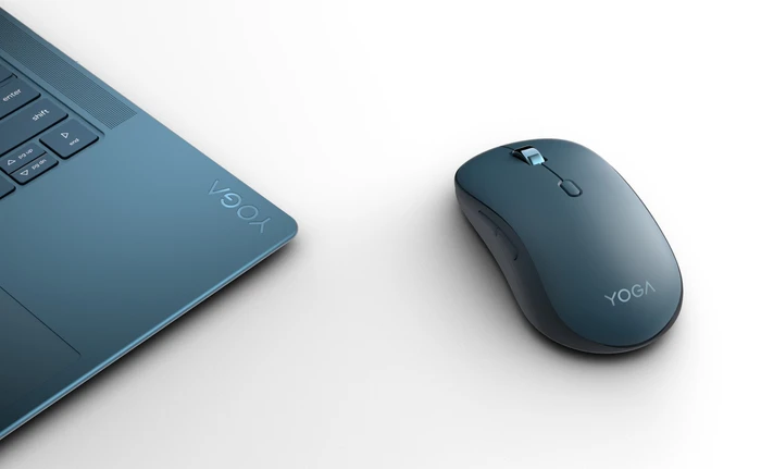 Lenovo Yoga Bluetooth Silent Mouse, Cosmic Blue, Bluetooth