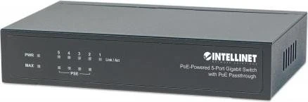Intellinet Desktop Gigabit Switch, 5x RJ-45, 68W PoE+ PD