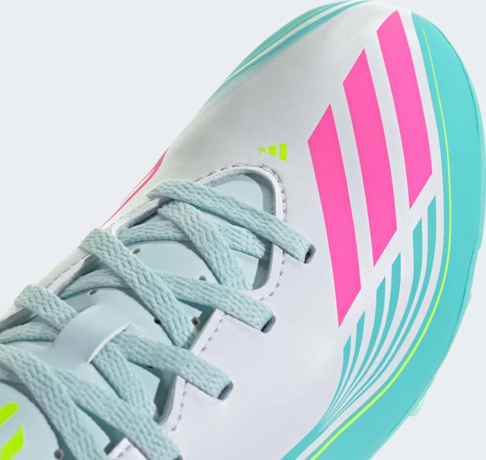 adidas F50 Messi Club FG/MG cloud white/lucid pink/flash aqua (Junior)