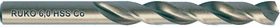 Ruko DIN338 Typ VA HSSE-CO5 Spiralbohrer, 3.3x36x65mm, 10 Stück