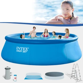 Intex Easy Set Quick-Up Pool Set rund 457x122cm