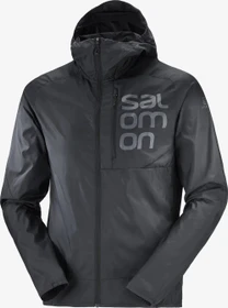 Salomon Bonatti Cross Wind Funktionsjacke schwarz (Herren)