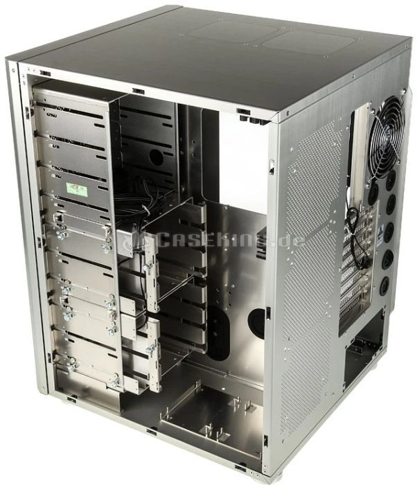 Lian Li PC-D600WA silber, Acrylfenster