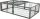 Trixie Freilaufgehege mit Abdeckung, 174x48x109cm, grau (62287)
