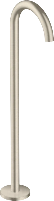 Hansgrohe Axor Uno Wanneneinlauf gebogen bodenstehend brushed nickel