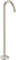 Hansgrohe Axor Uno Wanneneinlauf gebogen bodenstehend brushed nickel Vorschaubild