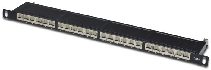 Digitus Professional 24-Port Patchpanel, 19", 0.5HE