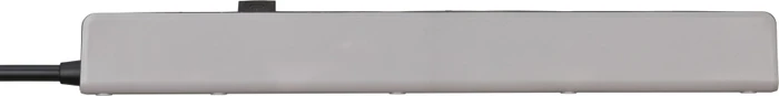 Brennenstuhl Premium-Line Steckdosenleiste mit USB Power Delivery, 1x USB-C/2x USB-A, 5-fach, 1.5m, grau/schwarz