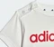 adidas Essentials Lineage Organic Cotton und Shorts Set T-Shirt white/better scarlet (Junior) Vorschaubild