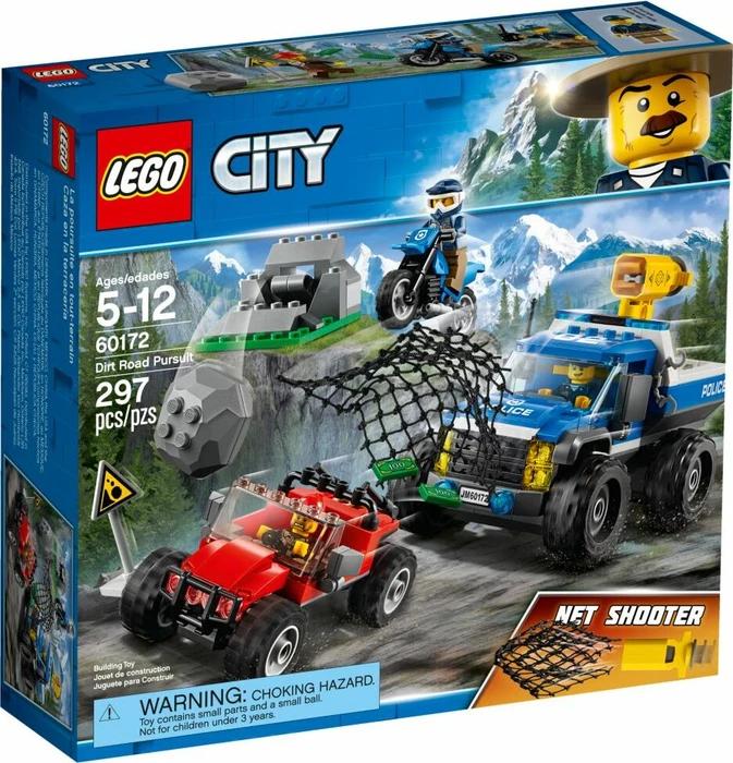 LEGO City Gebirgspolizei - Verfolgungsjagd auf Schotterpisten