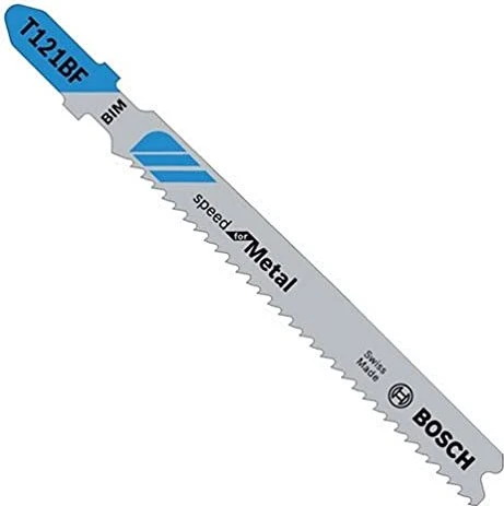 Bosch Professional T121BF BIM Speed for Metal Stichsägeblatt, 92mm, 3 Stück