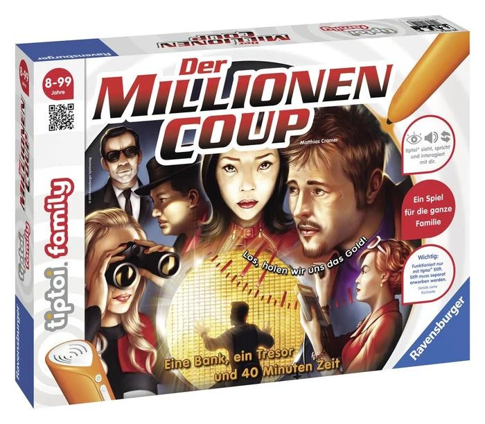 Ravensburger tiptoi Spiel: Der Millionen-Coup